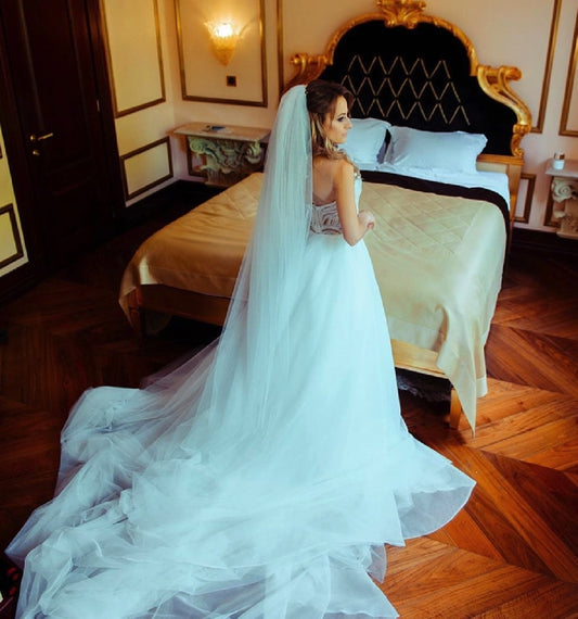 How long a wedding dress should be